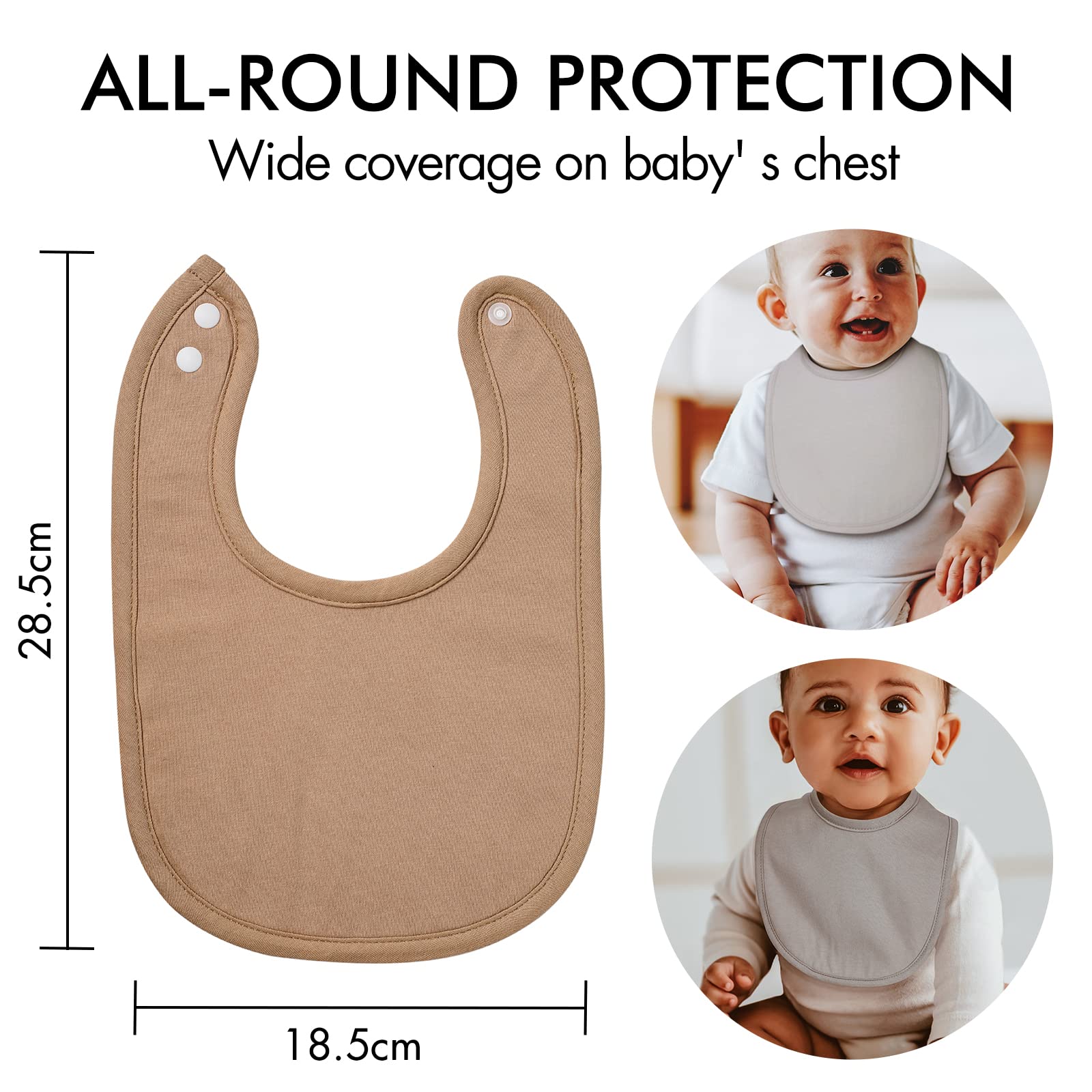 Egmao Baby easy-care fabric lasts through many washes without losing shape.