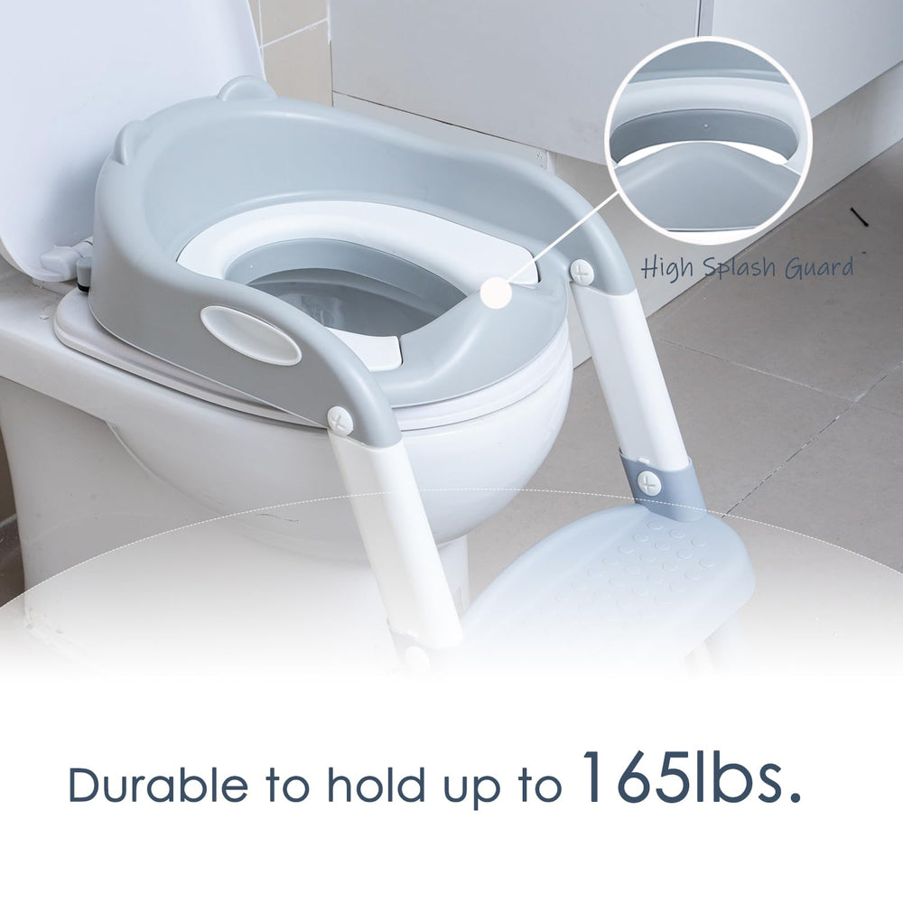 EGREE six-height adjustable stool fits most toilets