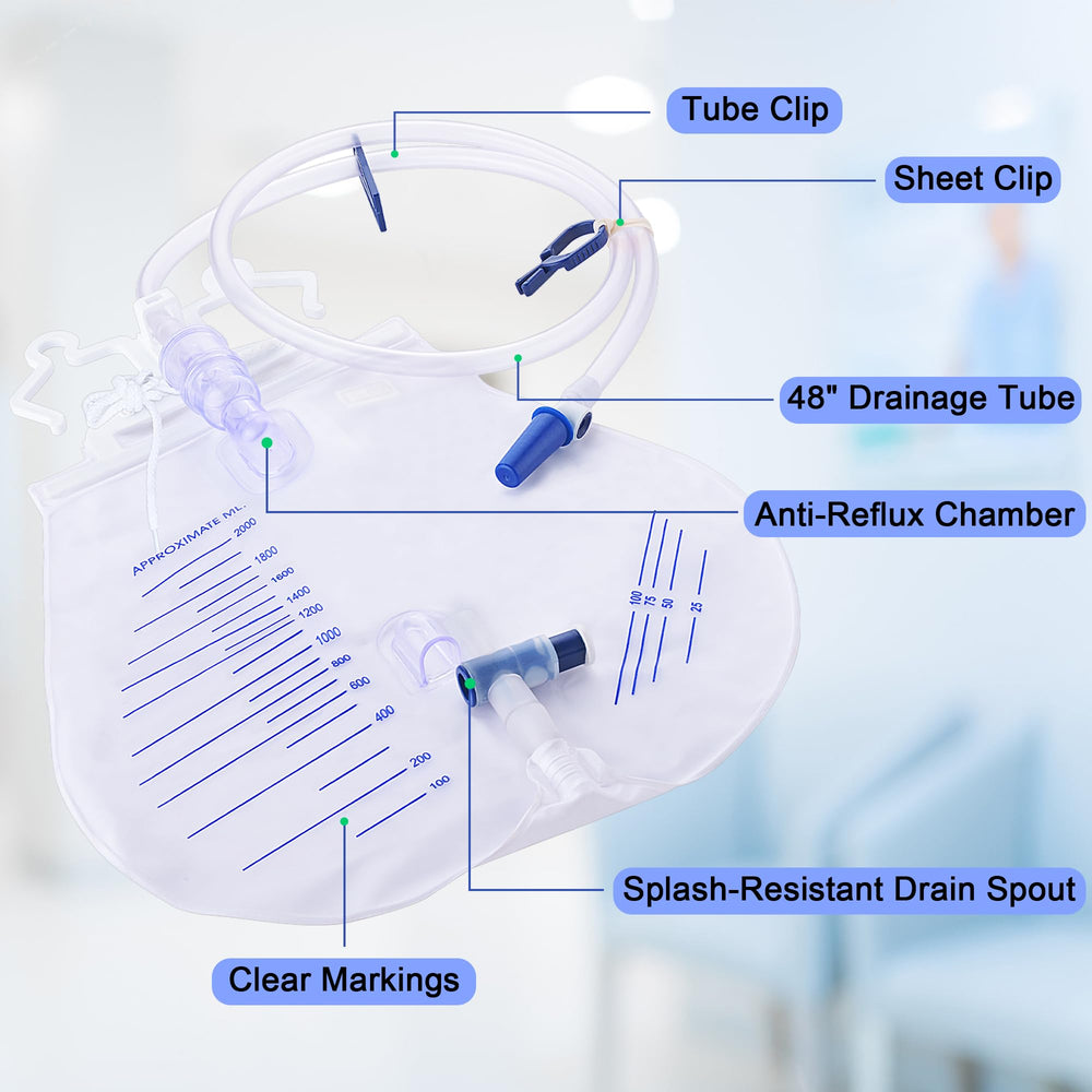 Ehoycq versatile hooks clips and adjustable strap for secure bedside mounting