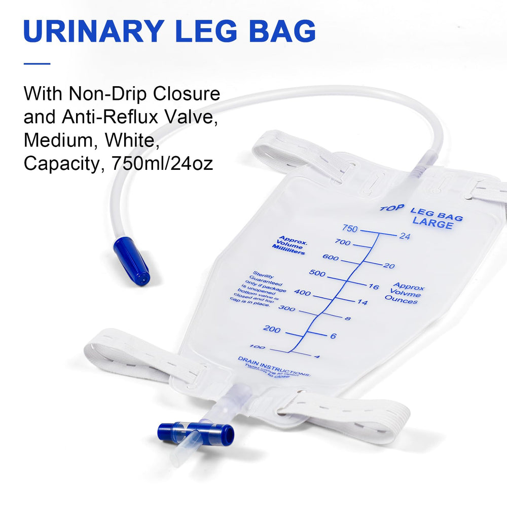 Ehoycq leg bag push-pull drainage outlet for easy use