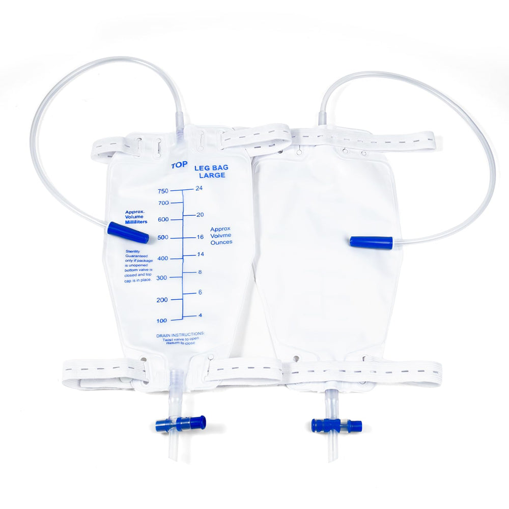 Ehoycq 5-pack leg bags for home and hospital use