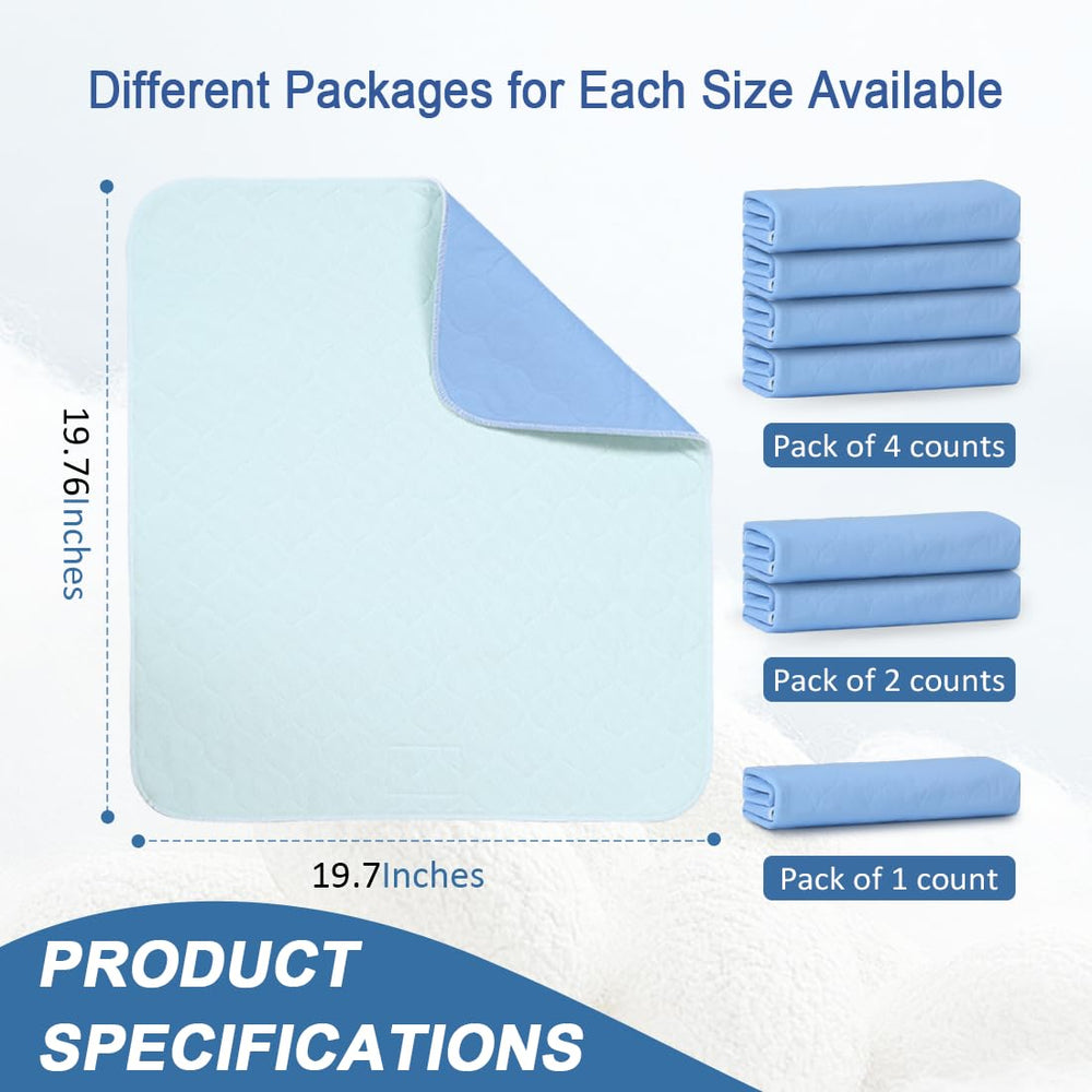 Ehucon underpad is machine washable at 80C for reuse.