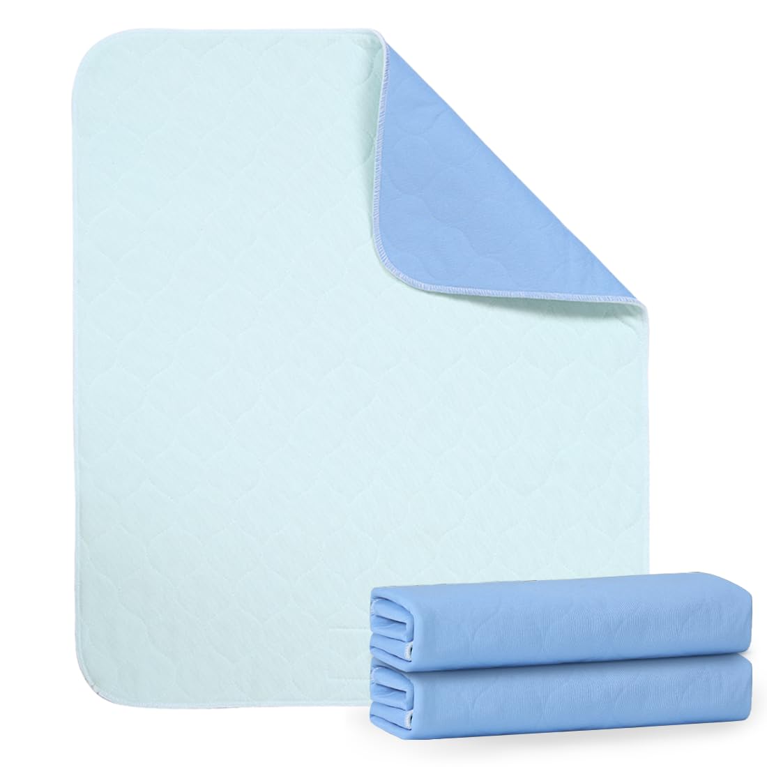 Ehucon underpad with soft velour top for gentle skin contact.