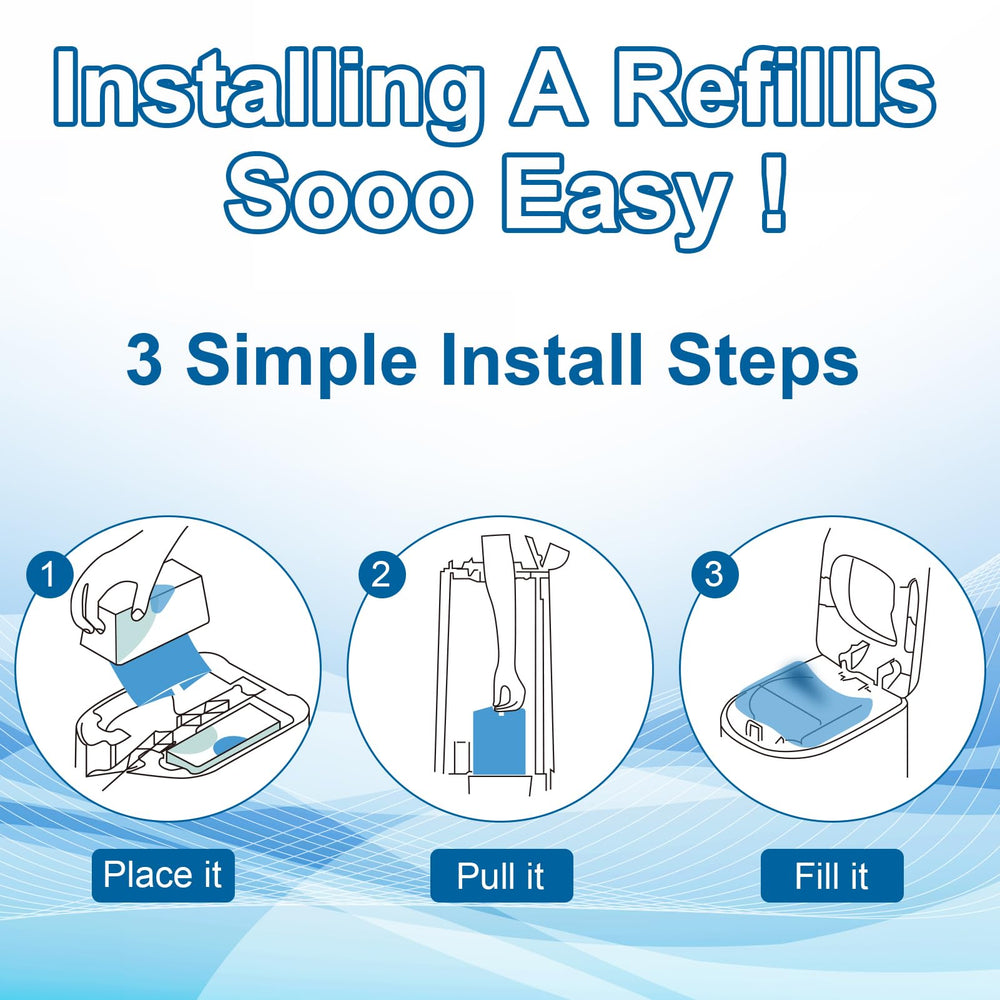 Eiekako easy-tie top design, secure seal for mess-free disposal.