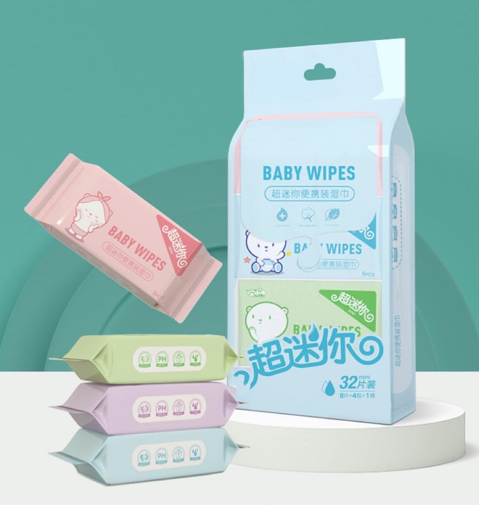 EIFER wipes texture close-up shows soft non-woven fabric for gentle skin cleansing.