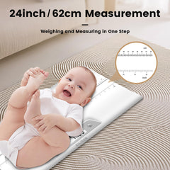 EILISON baby-scale digital LCD display offers easy readability during weighing.