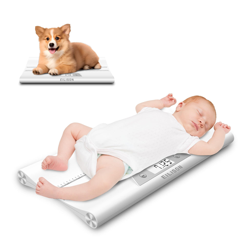 EILISON baby-scale precision weighing with a clear display for accurate infant measurements.