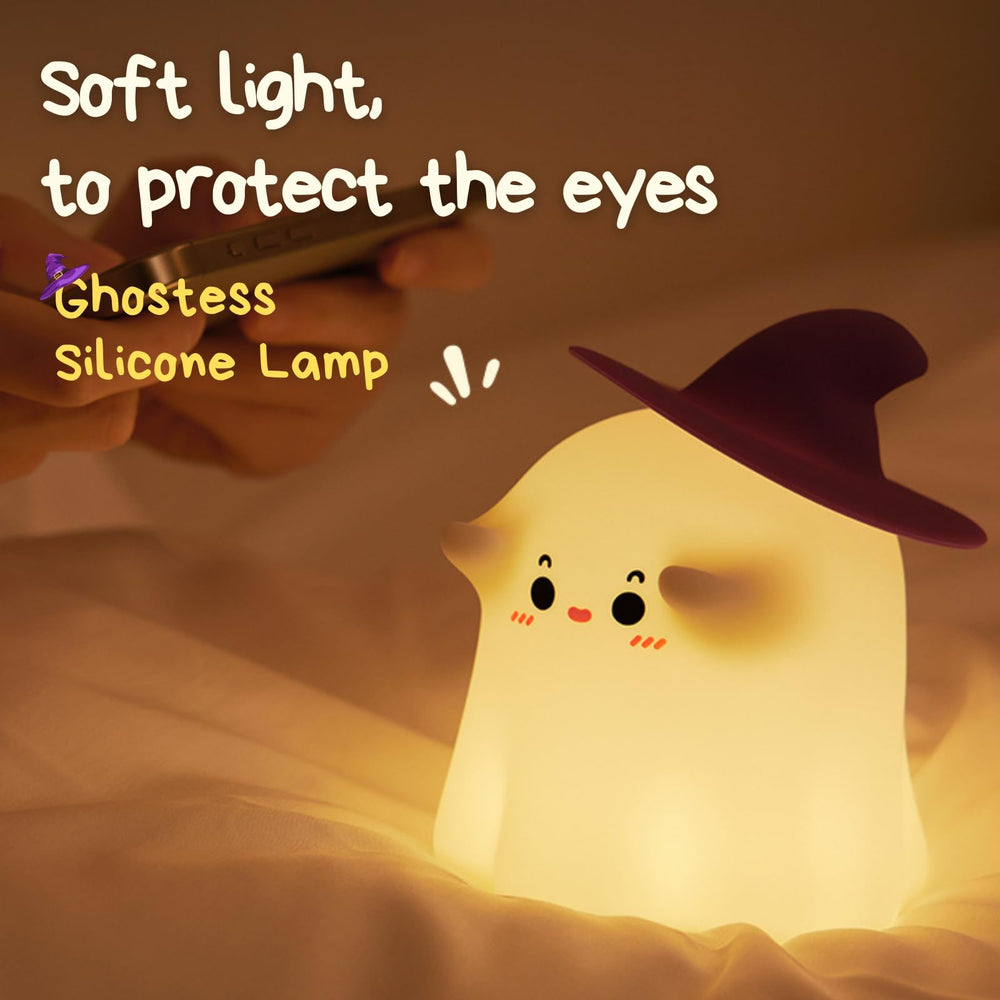 eirix Ghost Night Light recharge-capable design for easy nightly use.