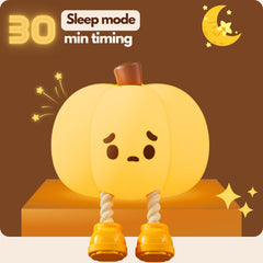 eirix Pumpkin Night Light warm dimmable glow for cozy evenings