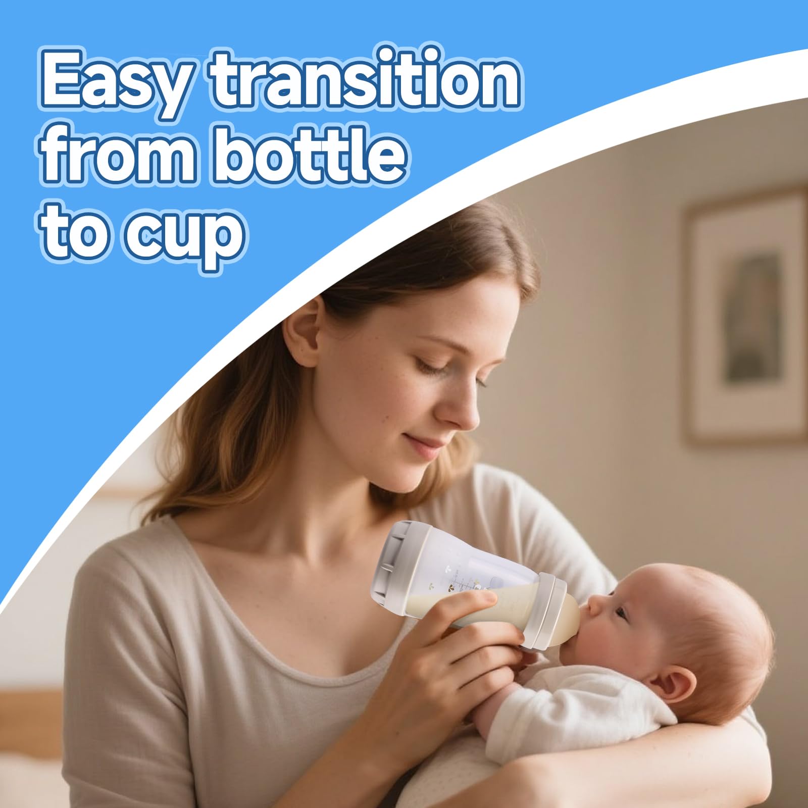 Eiszhjk 4-pack replacement nipples ensure on-the-go hygiene.