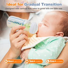 Eiszhjk stable flow nipple helps feeding at a steady pace