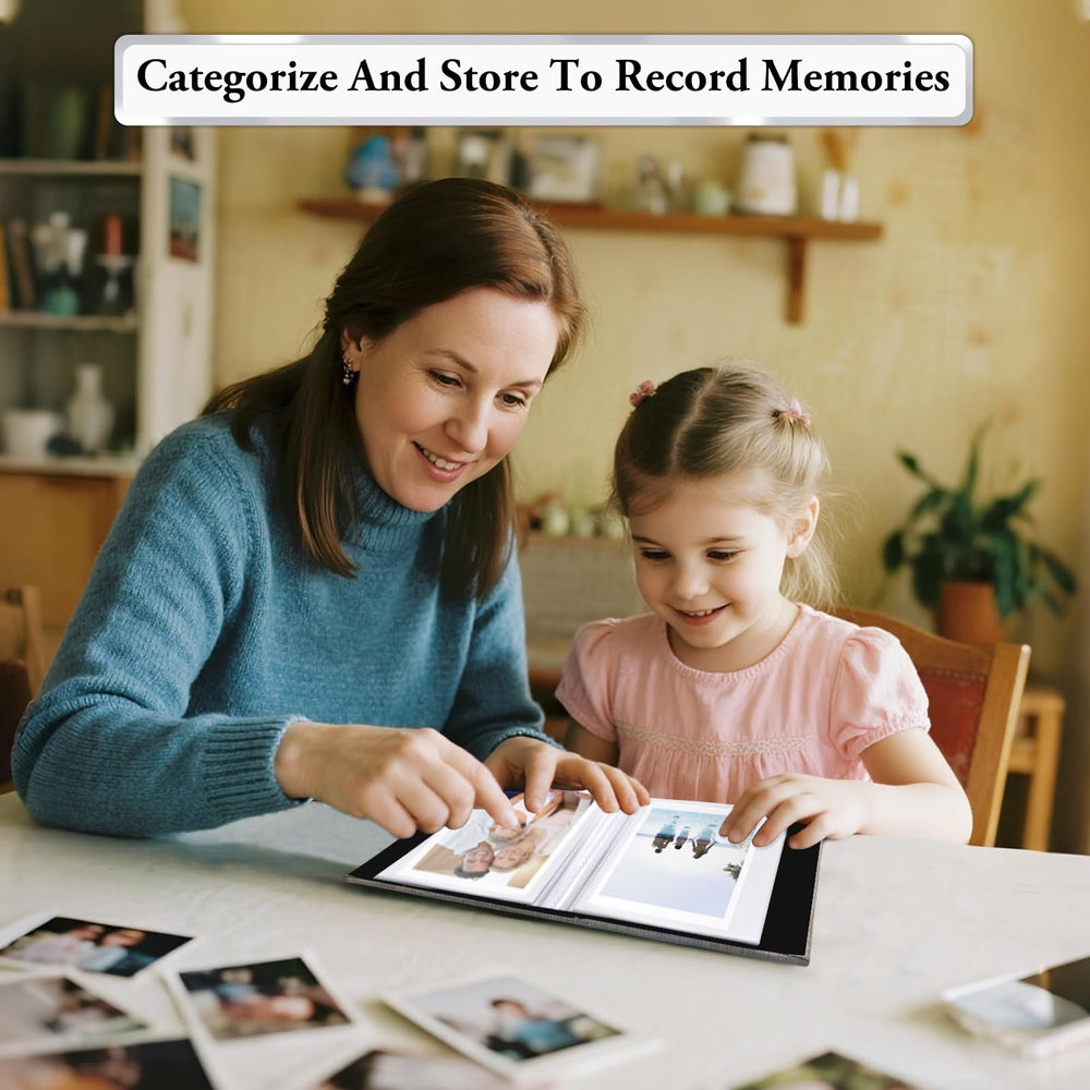 Durable linen cover adds a timeless, premium feel to your keepsakes.