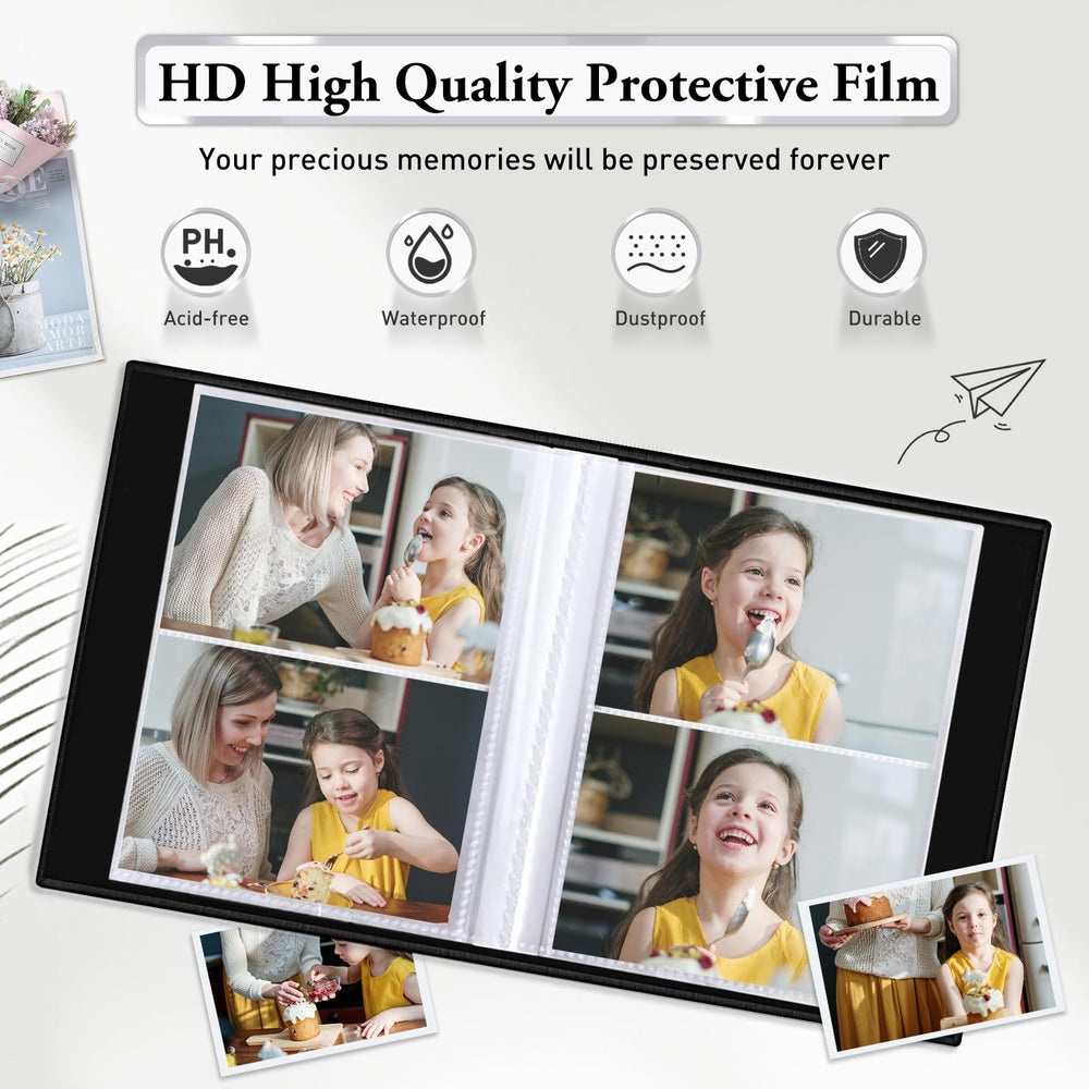 EJBLFE acid-free pages help preserve memories without yellowing.