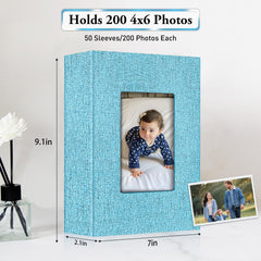 Acid-free, PVC-free pages help preserve memories in EJBLFE album.