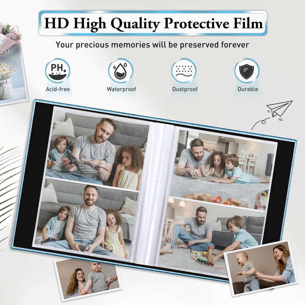 Openable window allows swapping photos to refresh your EJBLFE album.