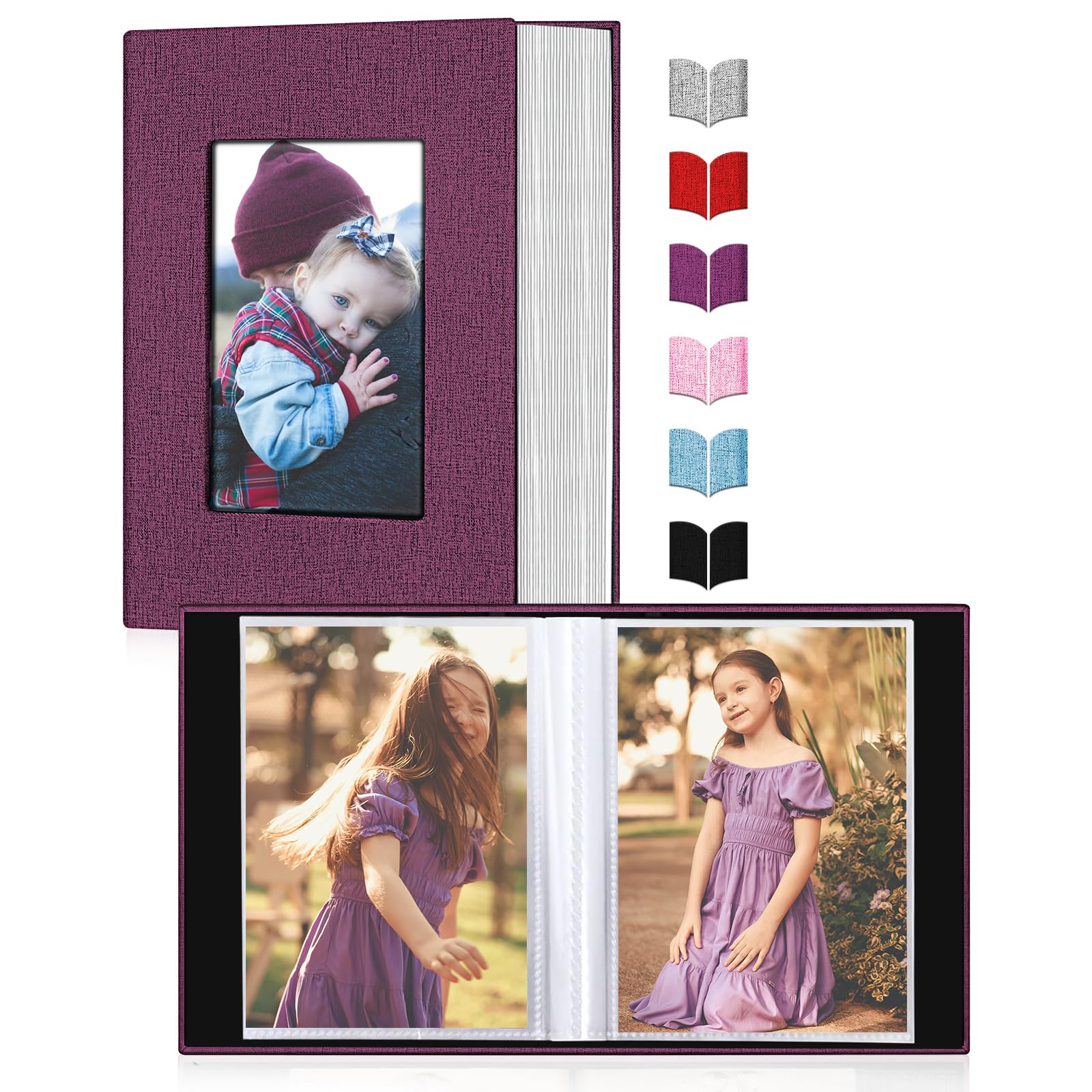 EJBLFE pockets secure 4x6 photos for organized storage
