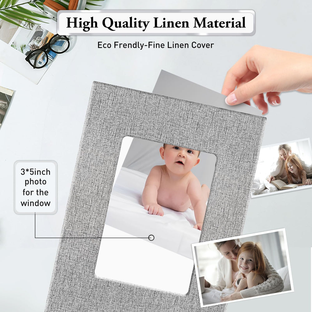 Replaceable 3x5 window lets you refresh a theme without reassembling.