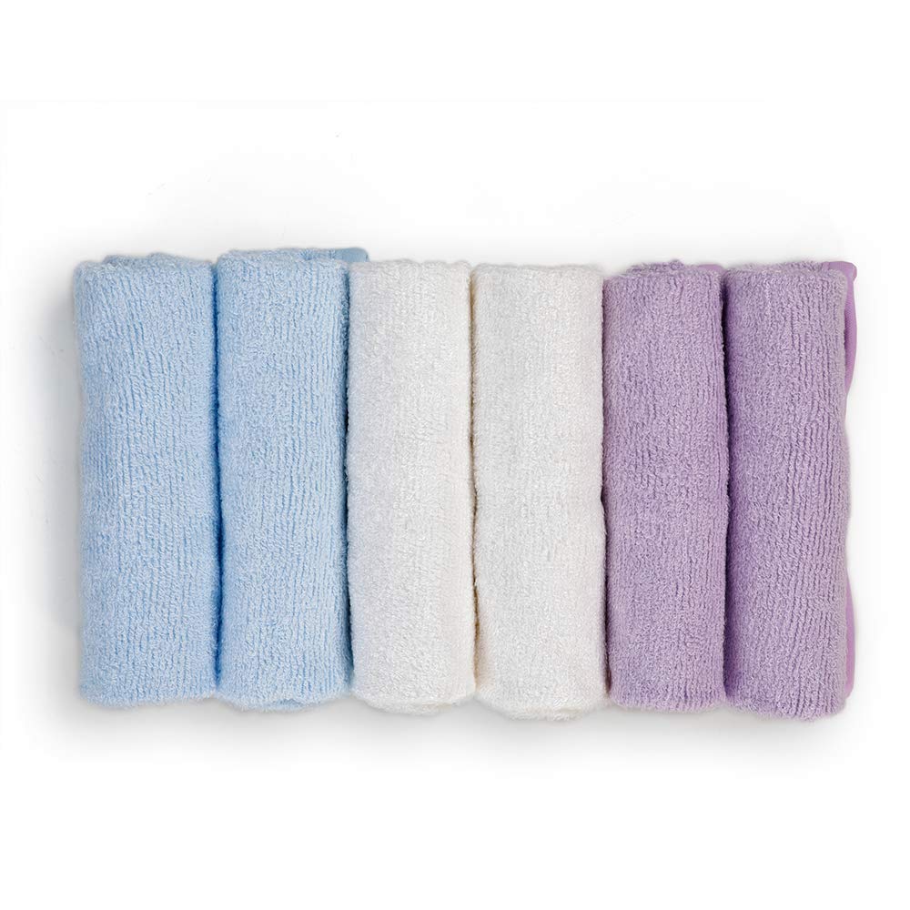 ejoyce multiuse washcloths suitable for bath, burp cloth and more