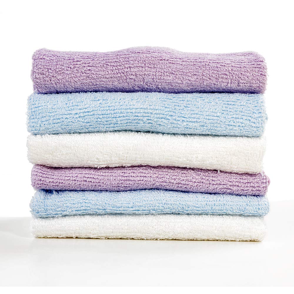 ejoyce newborn washcloths 10x10 inches for comfortable bath time
