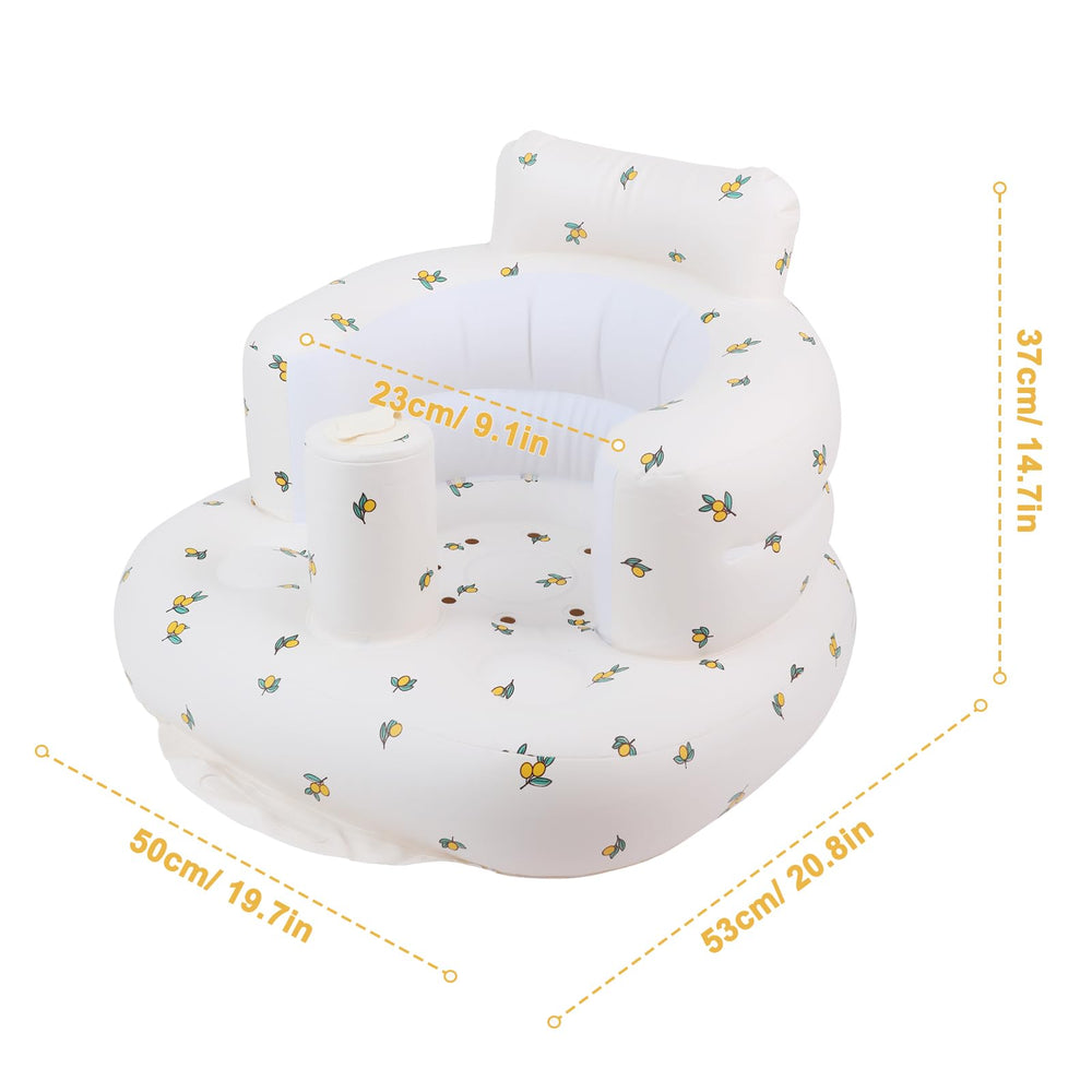 EKEPE seat backrest with bionic design cushions the baby during sitting practice