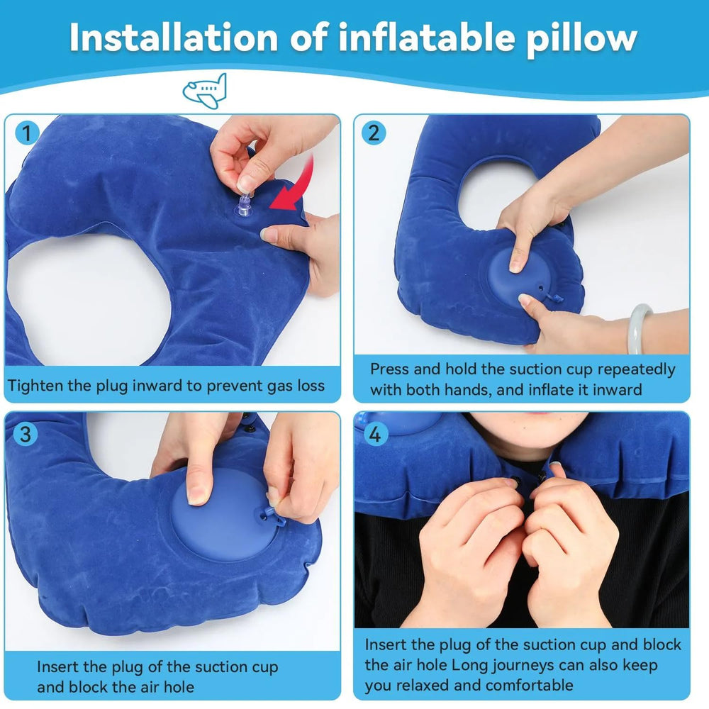 EkoVibe calming baby blue finish promotes a peaceful travel atmosphere.
