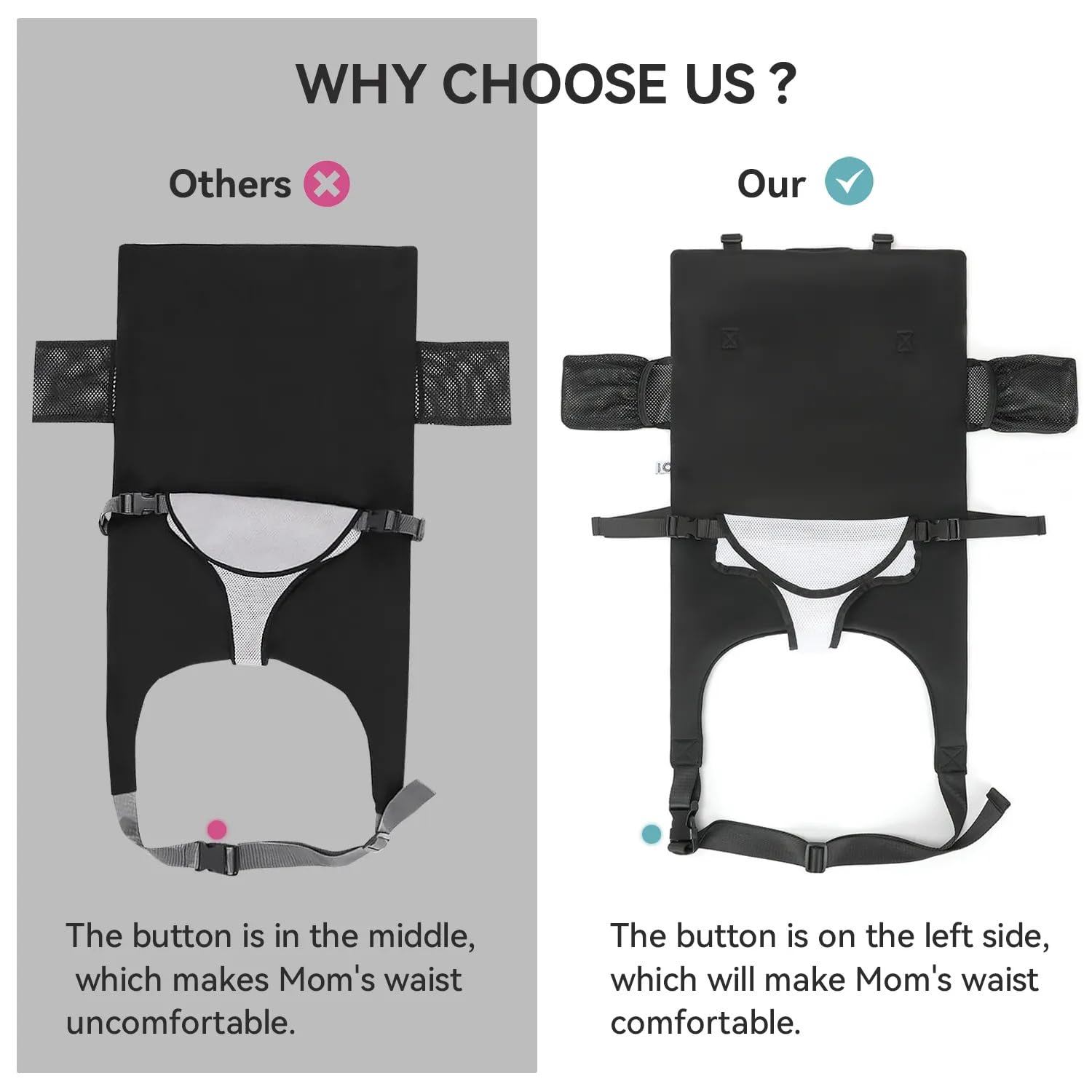 EkoVibe quick setup and fold-down saves time on busy travel days.