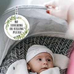 EKSPLODI Don't Touch Baby Sign waterproof and durable for outdoor use