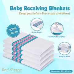 Elaine Karen swaddle blanket 30x40 inches offers snug, breathable wrap for newborns.