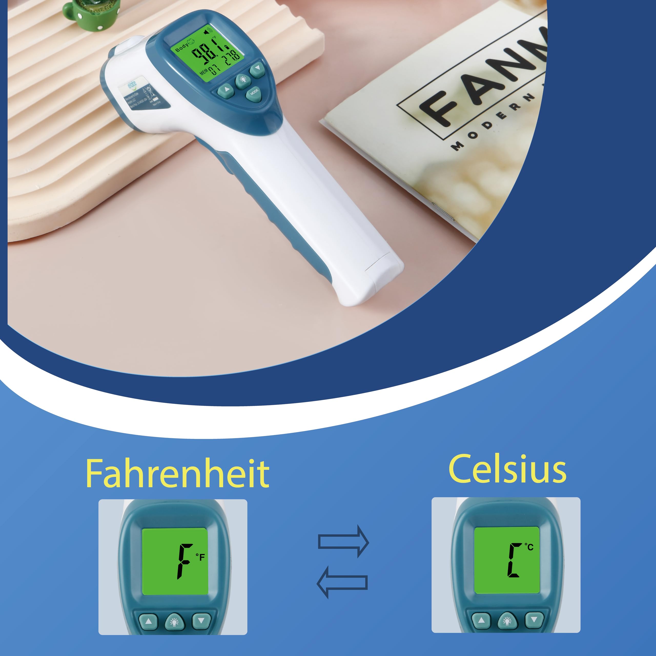 Elate Forehead Thermometer is FSA/HSA eligible for budgeting.