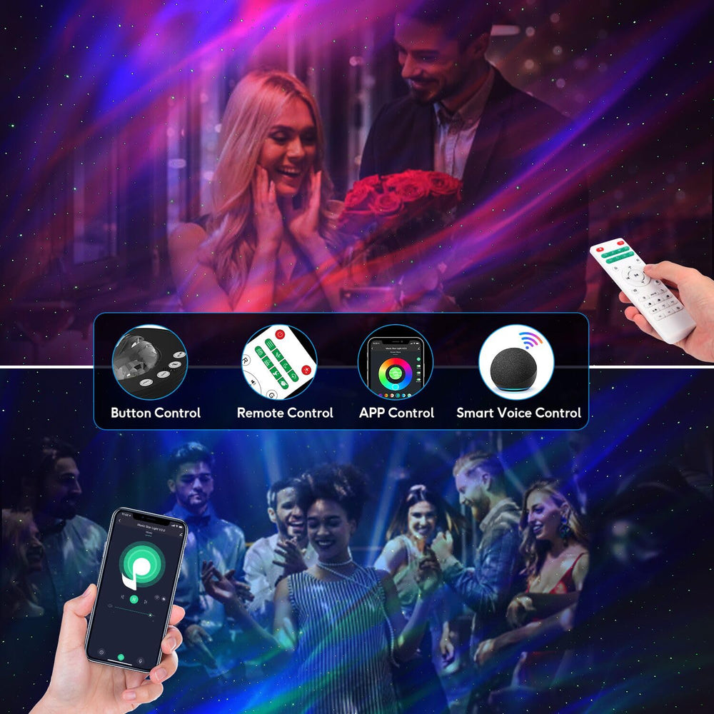 Elec3 Northern Lights aurora palette projection offers soothing night sky options.
