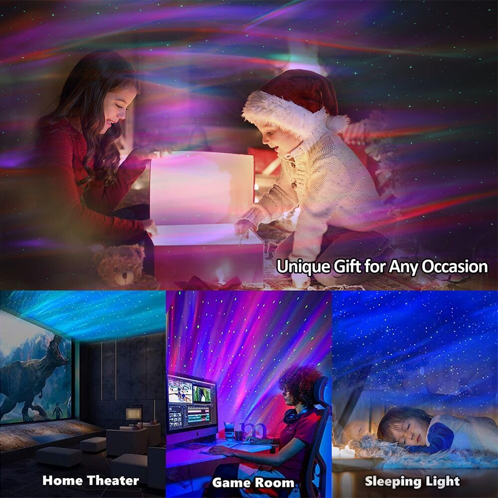 Elec3 room ambience projector helps create cozy bedrooms.