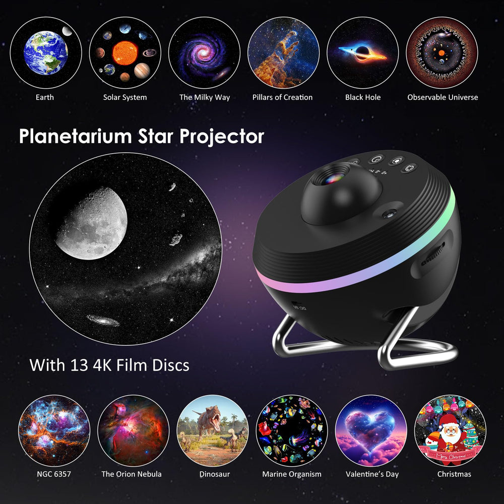 Elec3 Planetarium multicolor lights ring offers six color modes for mood-enhancing ambience.