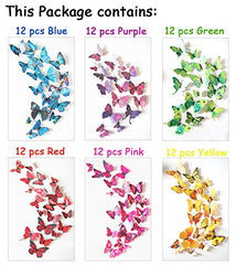 ElecMotive medium butterfly wall decal 9.5x8.5 cm adds playful vibes to rooms