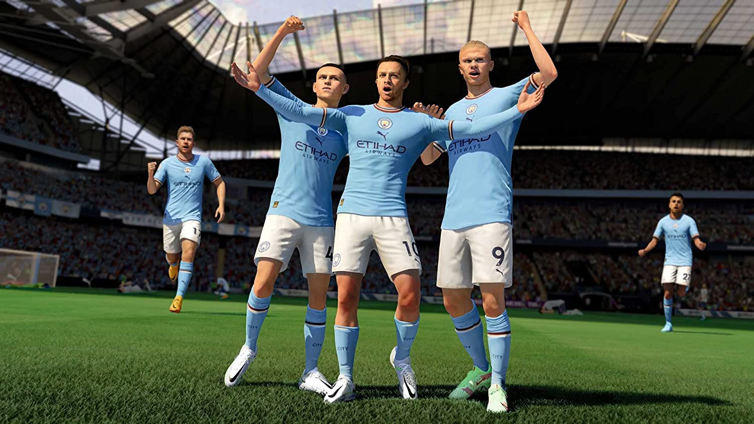 FIFA 23 Xbox One stadium ambiance image with authentic crowd and lighting