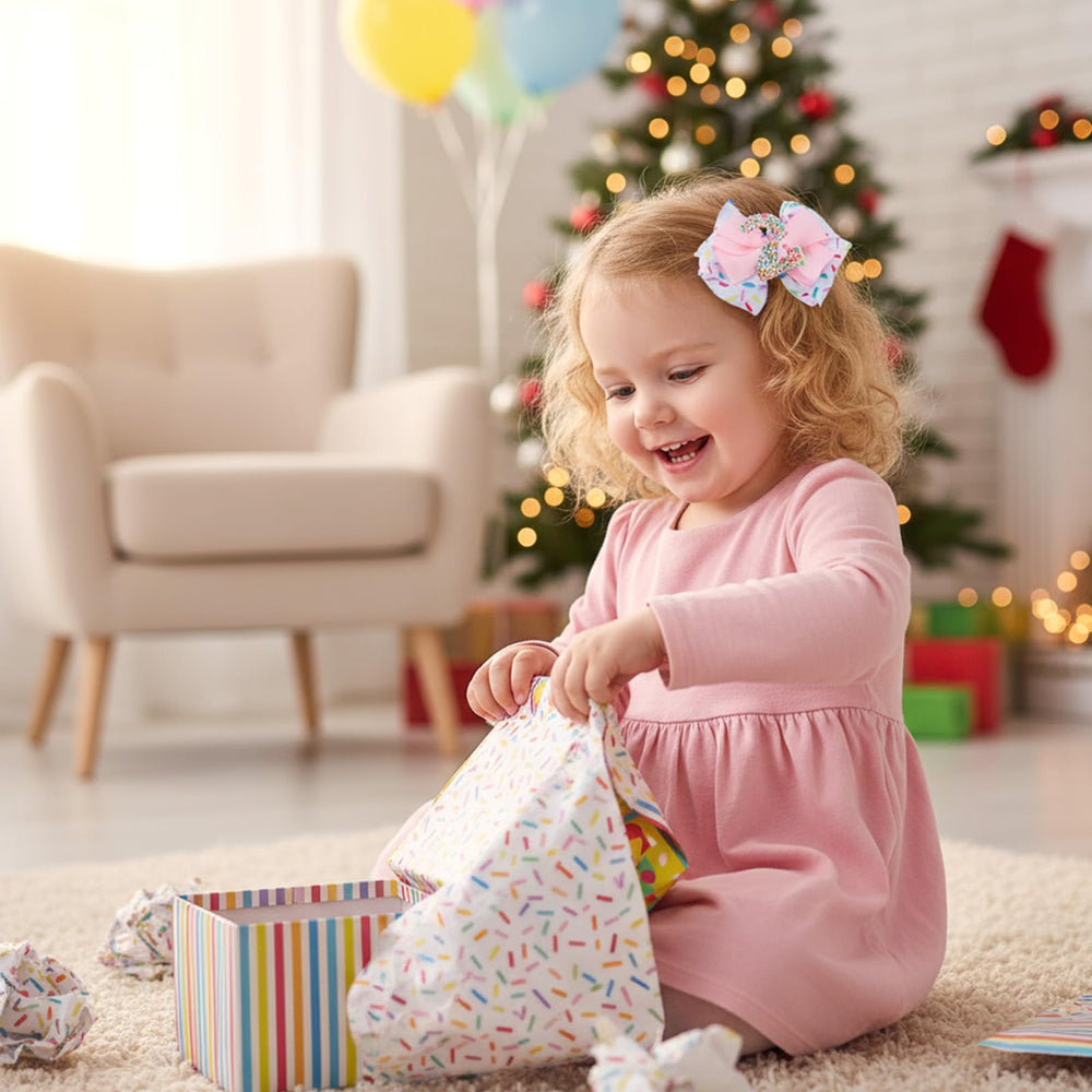 Elegaperma glitter-number 2 stays on for lasting sparkle.