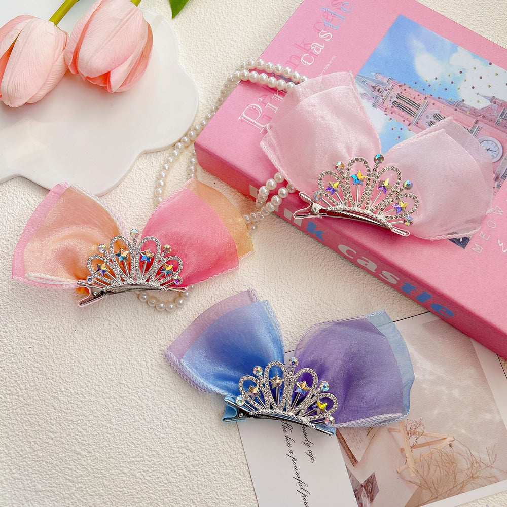 Elemirsa baby girl hair clip provides gentle grip for daily wear.
