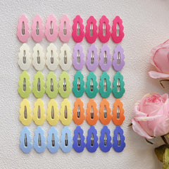 EleMirsa cloud-shaped barrettes in bright colors for playful hairstyles