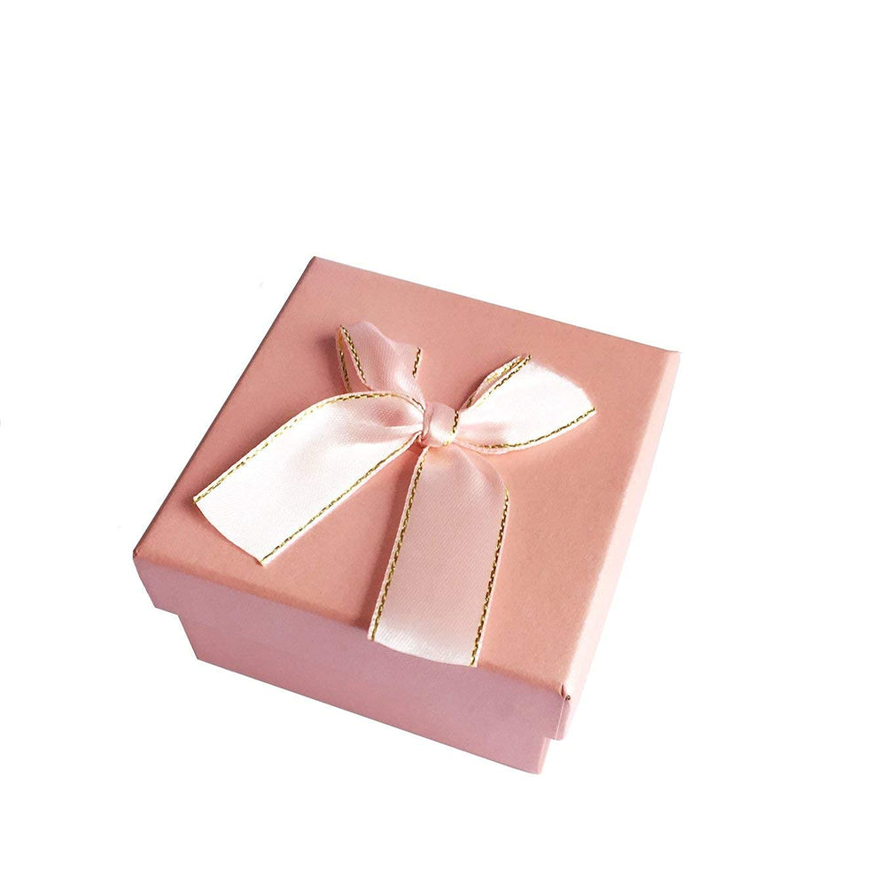 EleMirsa pink gift box packaging showcases a ready-to-gift hair accessory set