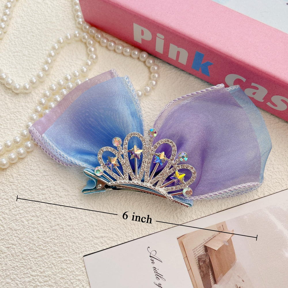 Elemirsa toddler girl hair clip keeps up with active playtime.