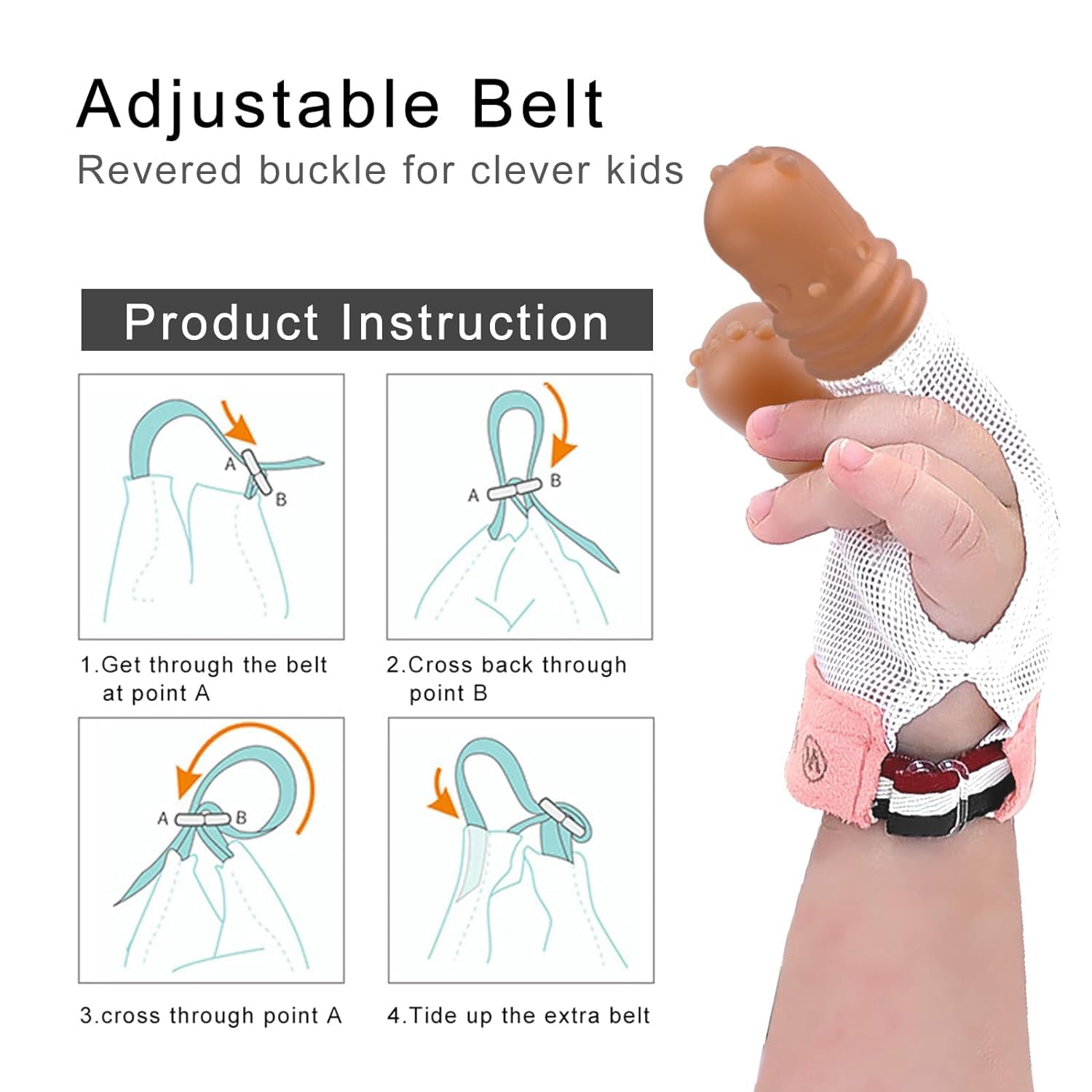 Elfzone Reverse-lock system prevents easy removal for added safety.