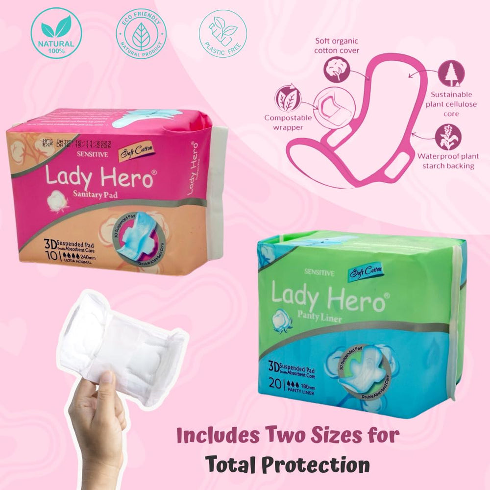 ELI&VAL period starter kit for tween experiences.