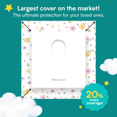 Two-pack jumbo box of Eli with Love disposable toilet seat covers.