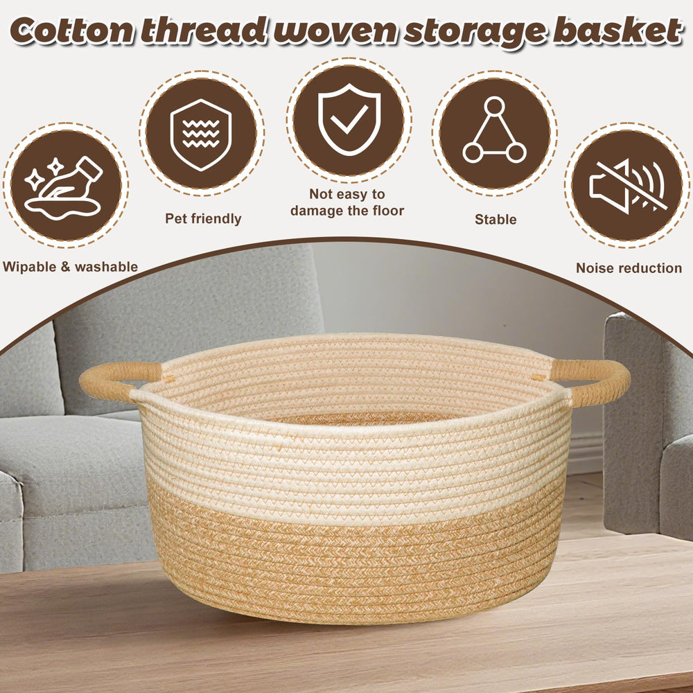 ELIDANTE neutral design complements any room while organizing items.