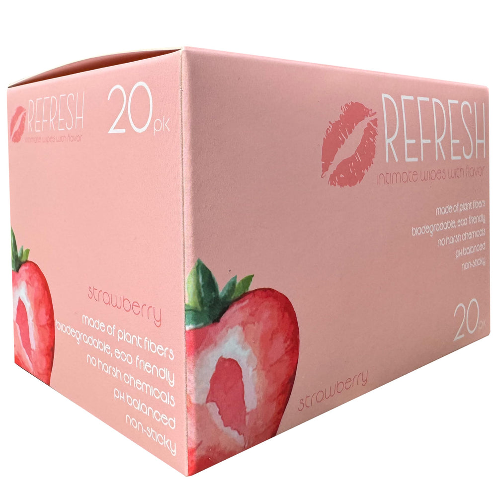 ELITE ATHLETICS strawberry wipes soft texture ideal for gentle cleansing.