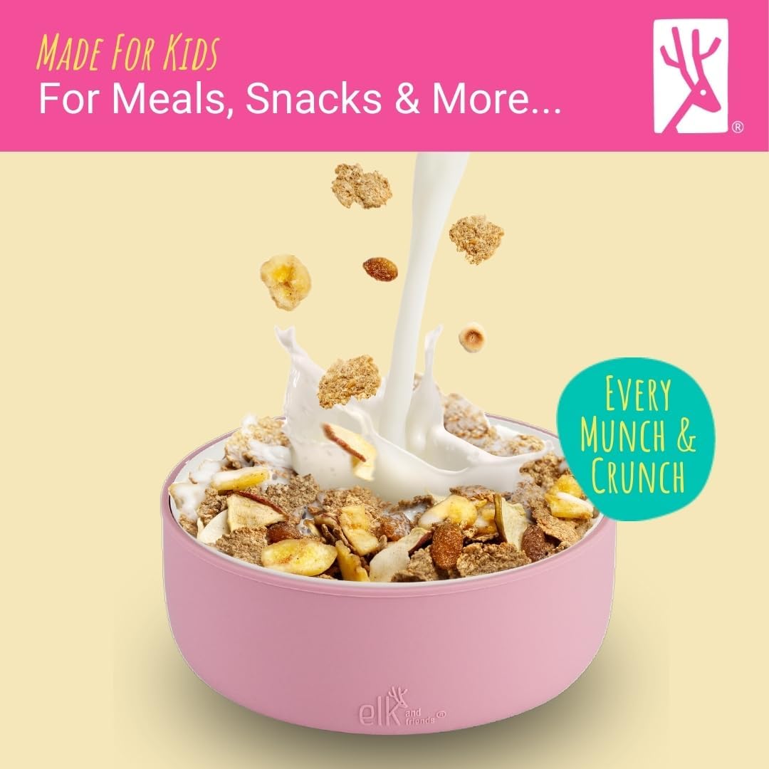 Elk and Friends BPA-free porcelain bowls microwave-safe for quick reheats