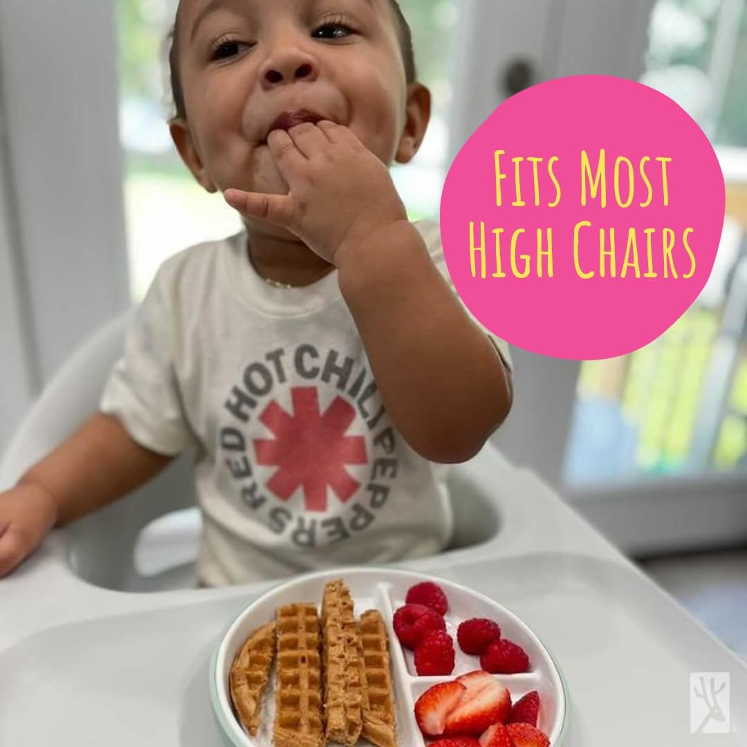 Elk and Friends kid-friendly mealtime design encourages self-feeding