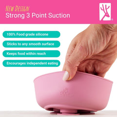 Non porous porcelain bowls resist staining and flavor transfer