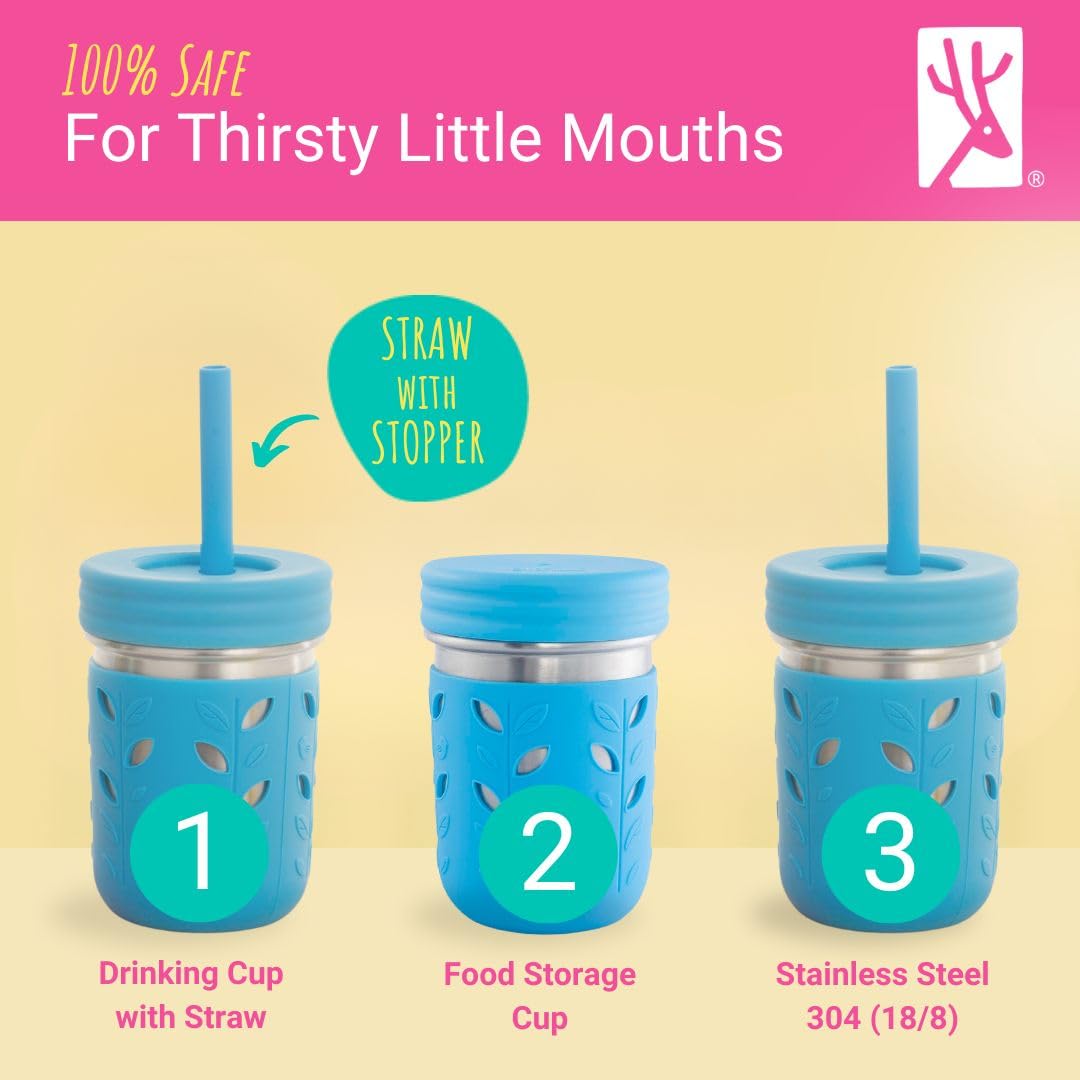 Elk and Friends silicone sleeve provides grip and drop protection during play