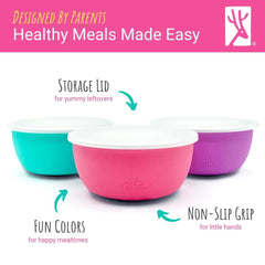 Elk and Friends stainless steel bowls four-pack for durable daily use