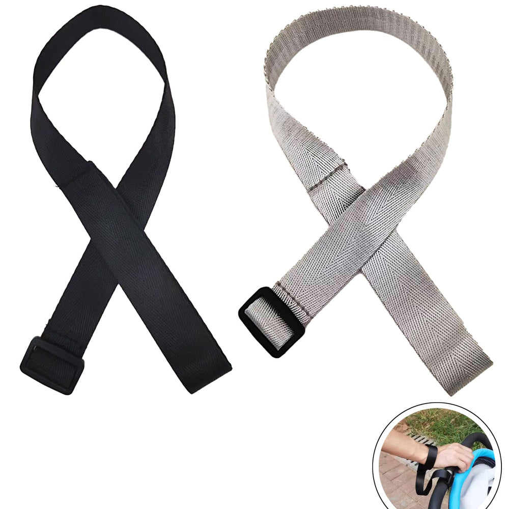 ELLENTAE wrist strap used during city hill walks for improved security.
